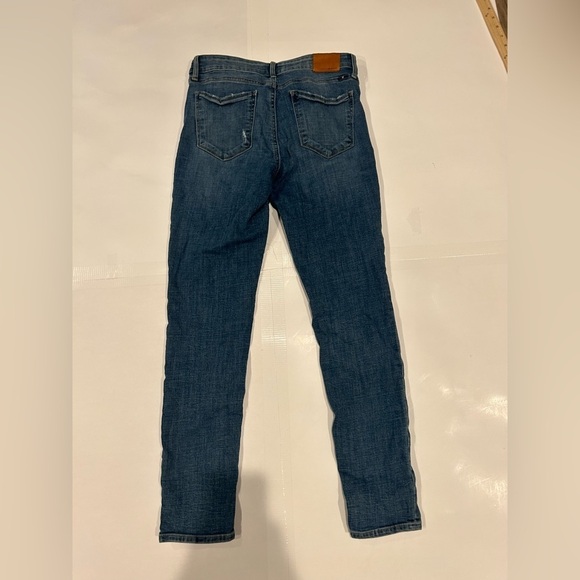 Lucky Brand Ava Skinny Jeans Women’s 6/28 Medium Wash Distressed - Picture 2 of 12